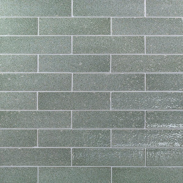 Ivy Hill Tile Rhythmic Tidewater 2 in. x 9 in. 12mm Glazed Clay Subway Tile (30-piece 4.63 sq. ft. / box)