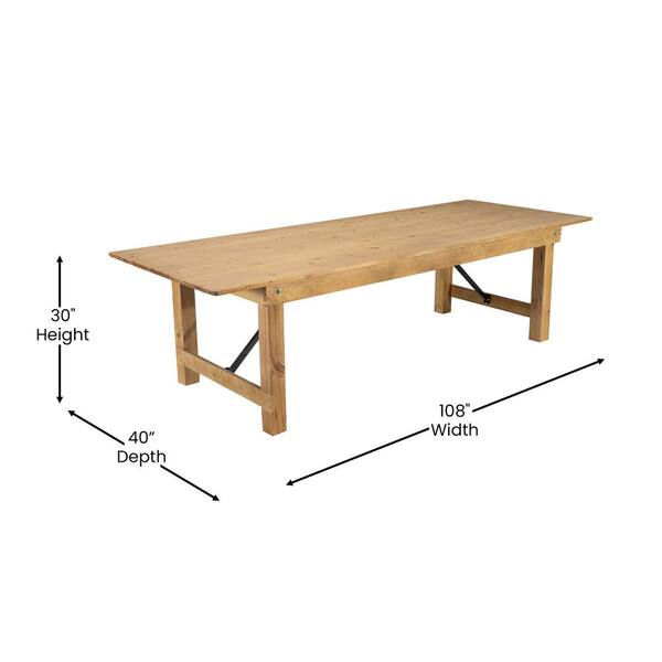 Farm deals table height