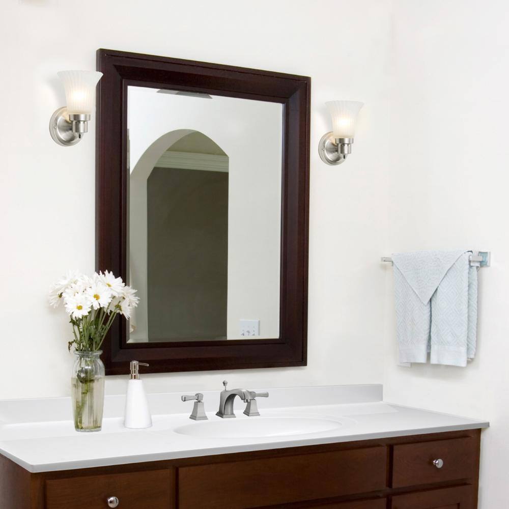 Solid White Cultured Marble 49-Inch Vanity Top with Integrated Backsplash