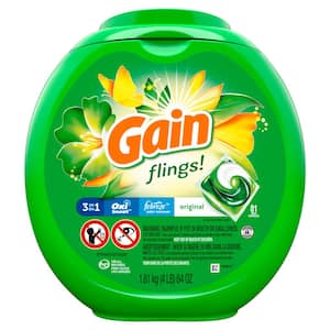 Flings Original Scent Laundry Detergent Pods (81-Count)