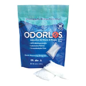 Odorlos Holding Tank Treatment - 4 oz. Packet, Pack of 10