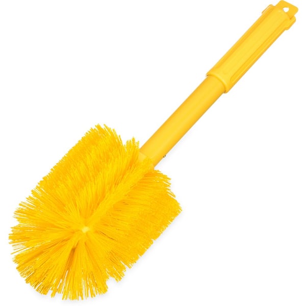Carlisle Sparta 5 in. Dia Yellow Polyester Multi-Purpose Valve and Fitting Brush (6-Pack)