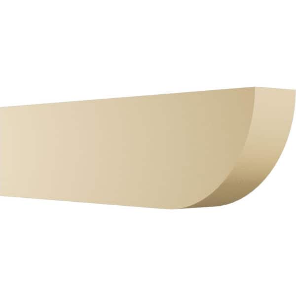 Ekena Millwork 4 in. W x 8 in. H x 30 in. L Standard Durham Signature Urethane Outlooker Rafter Tail, Primed Tan