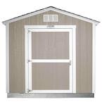 Installed The Tahoe Series Tall Ranch 8 ft. x 10 ft. x 8 ft. 6 in. Painted Wood Storage Building Shed