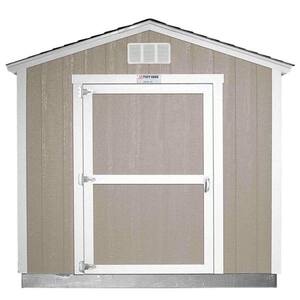 Installed The Tahoe Series Tall Ranch 8 ft. x 10 ft. x 8 ft. 6 in. Painted Wood Storage Building Shed