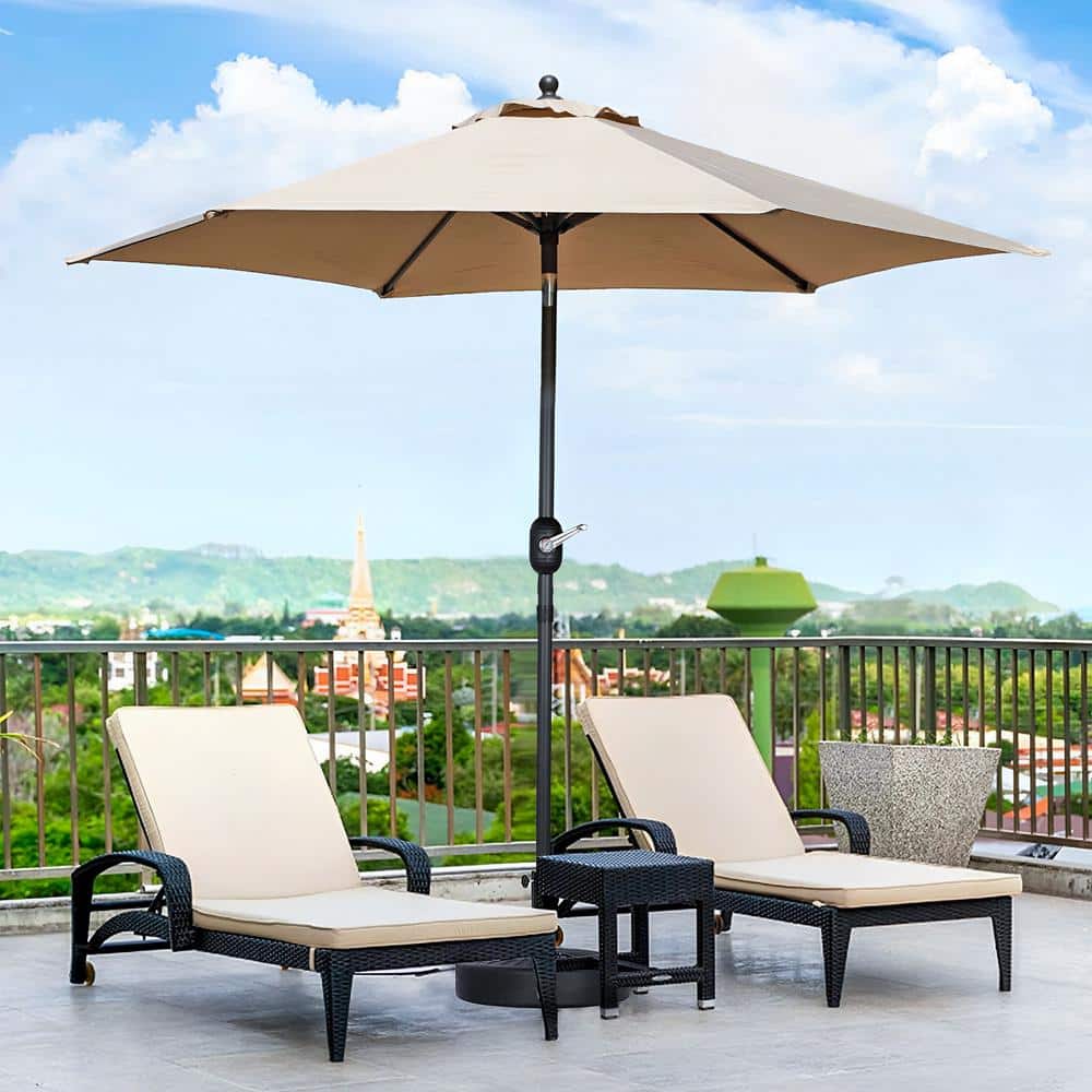 Market Master 7.5 ft. Metal Market Umbrella in Khaki price history on PriceWatchPro