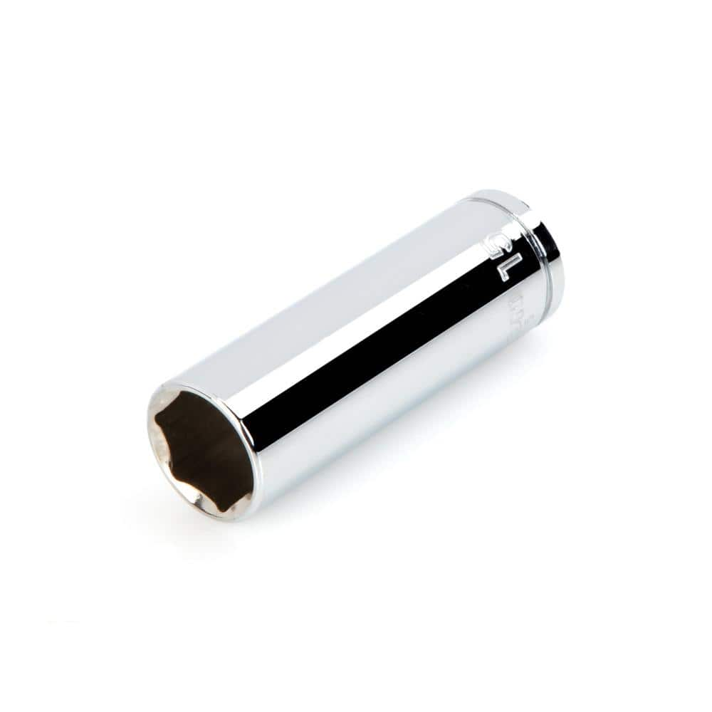 TEKTON 3/8 in. Drive x 15 mm Deep 6-Point Socket