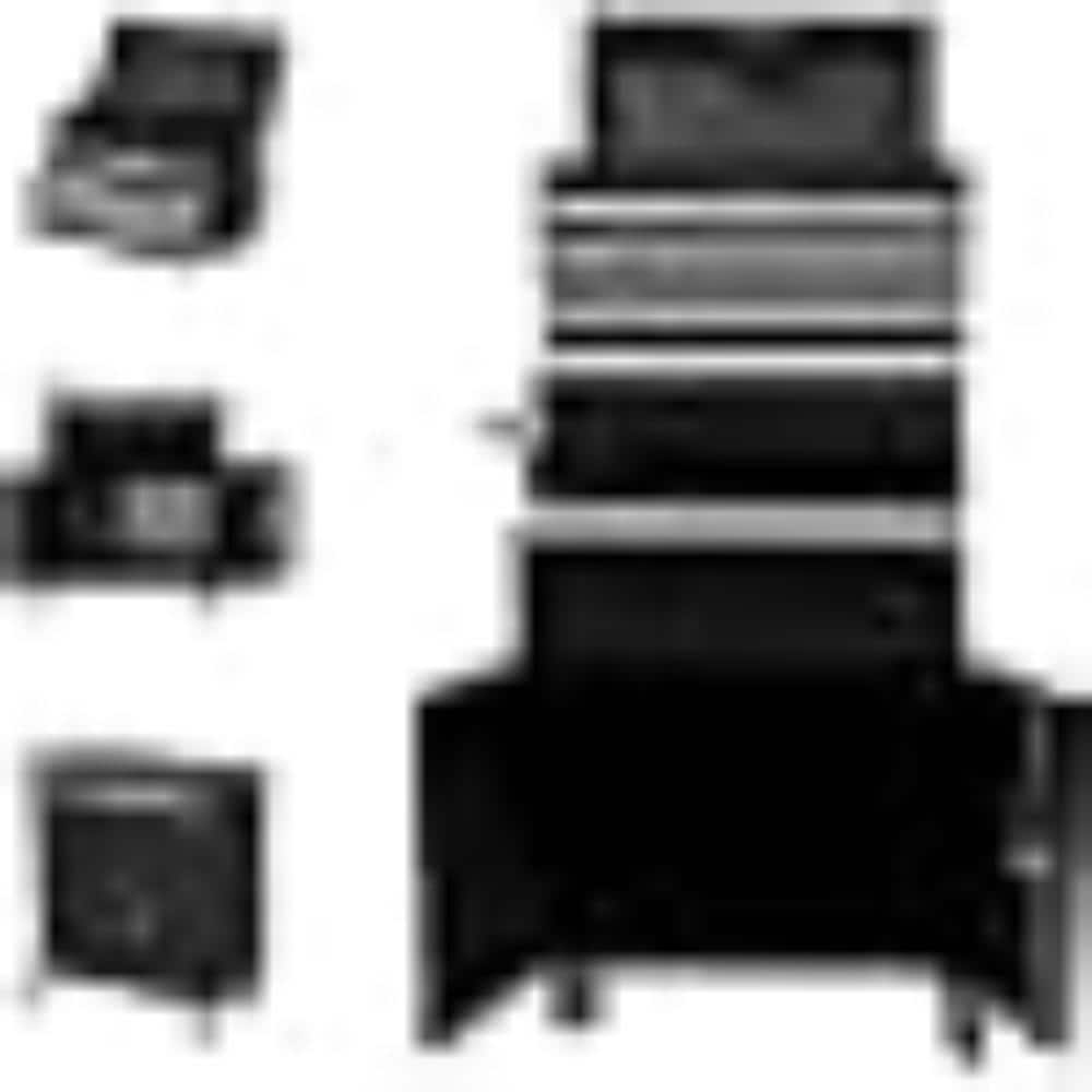 5-Drawer Black Tool Chest Tool Box ,Lockable Detachable Rolling Storage, 2-in-1 Compact Metal Cabinet with Top Chest price history on PriceWatchPro