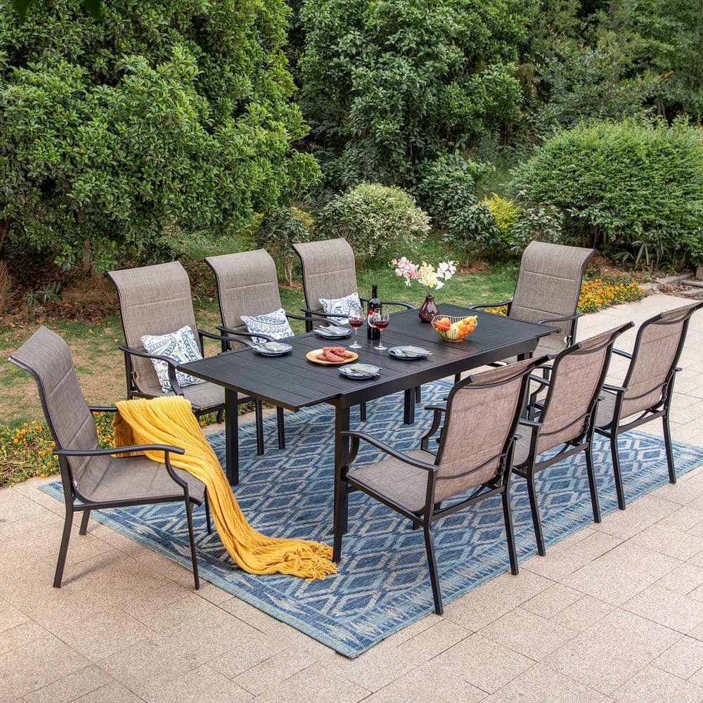 Thornwood High Fire Pit Dining Set Broyhill Thornwood 7pc