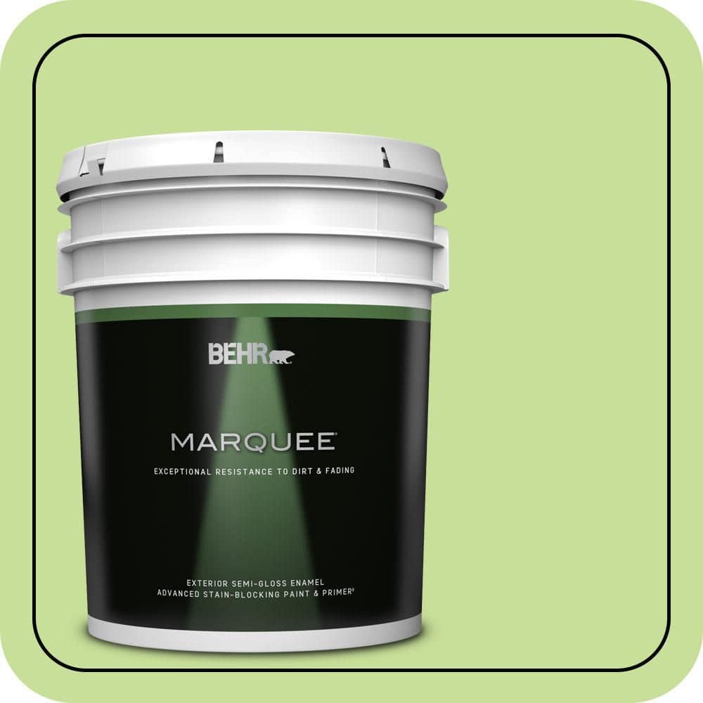 5 gal. #420A-3 Key Lime Semi-Gloss Enamel Exterior Paint & Primer price history on PriceWatchPro