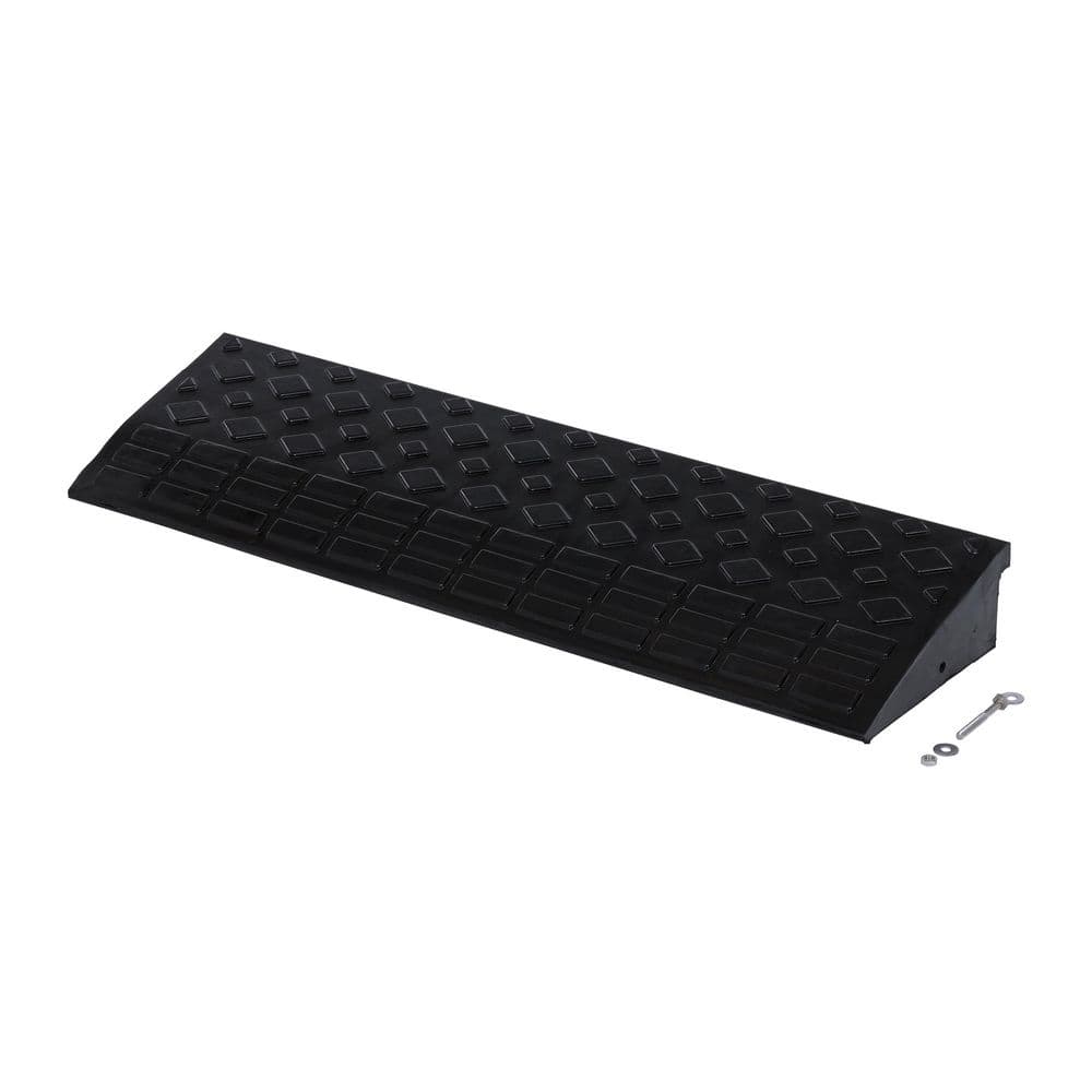 Vestil 34.875 in. Wide Heavy Duty Rectangular Rubber Ramp