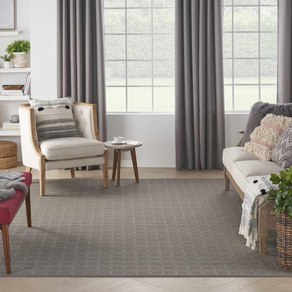 Desert Springs Flint Custom Rug with Pad