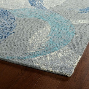 Montage Grey 9 ft. x 12 ft. Area Rug