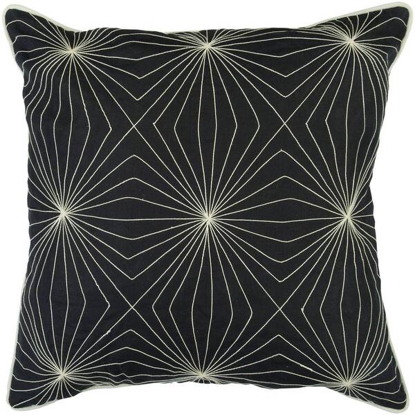 Artistic Weavers GeometricA 18 in. x 18 in. Decorative Down Pillow-DISCONTINUED