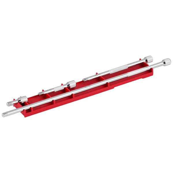 Milwaukee 1/4 in., 3/8 in., and 1/2 in. Drive Extension Set (12 Milwaukee 1/4 in., 3/8 in., and 1/2 in. Drive Extension Set (12