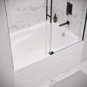 Ivy 48 in. x 32 in. Soaking Bathtub with Right Drain in White