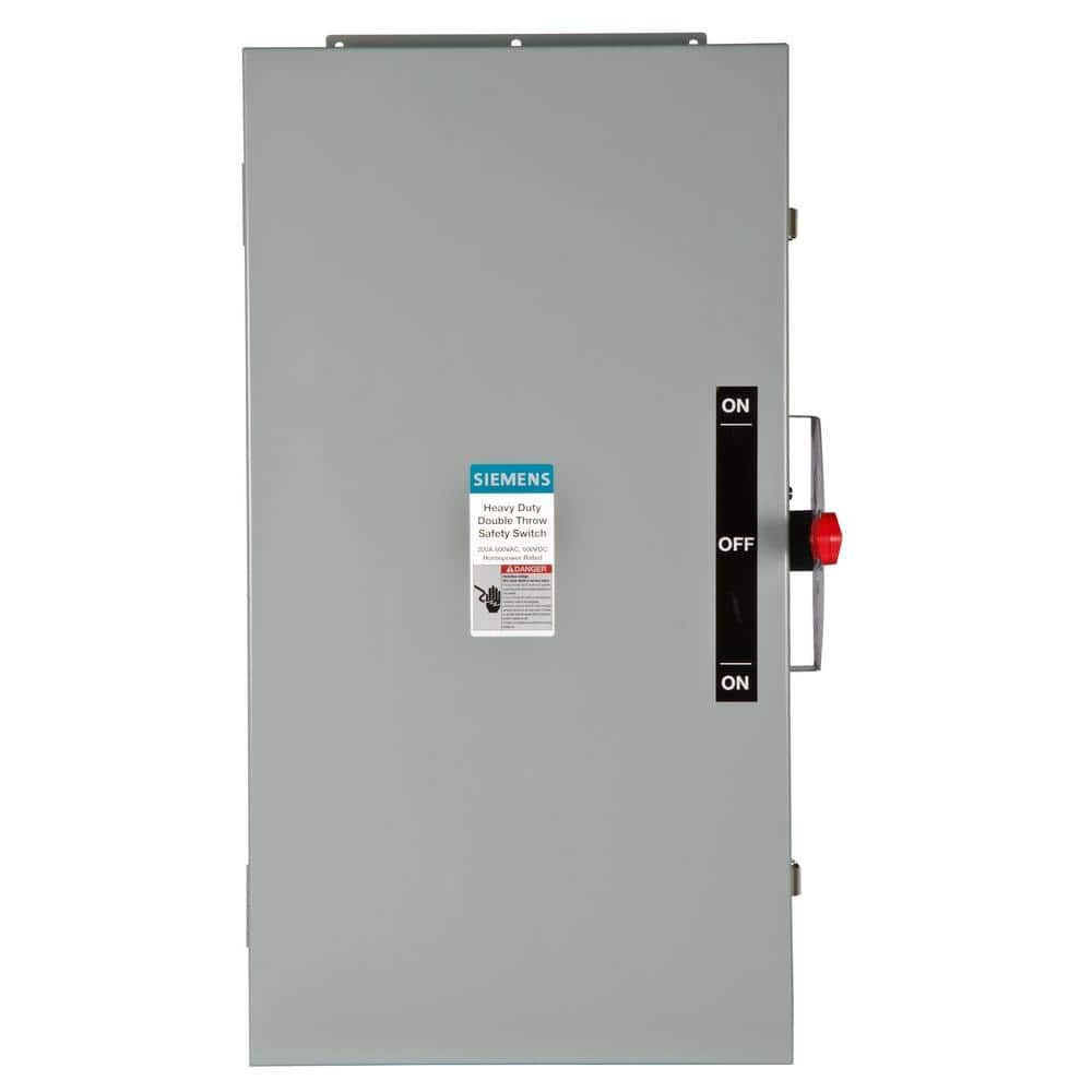UPC 783643453937 product image for Double Throw 200 Amp 600-Volt 3-Pole Type 12 Non-Fusible Safety Switch | upcitemdb.com
