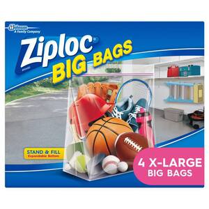 XL Big Bags in Clear (4-pack)