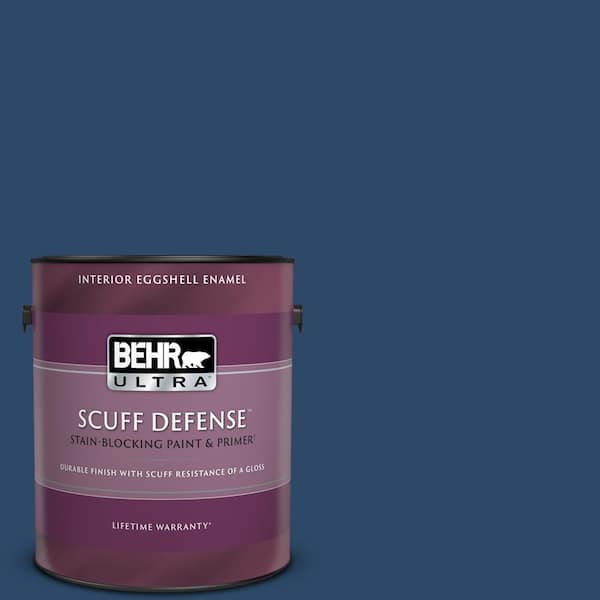 BEHR ULTRA 1 gal. #PPF-57 Lake View Extra Durable Eggshell Enamel Interior Paint & Primer
