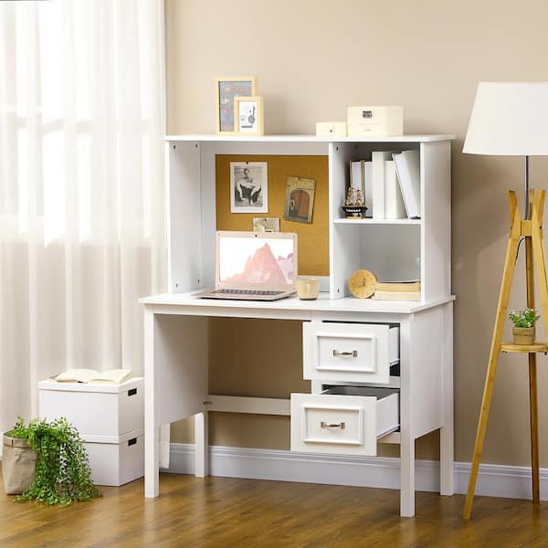 Homcom deals white desk