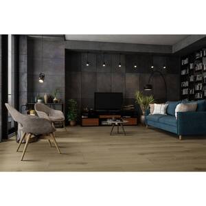 Modena Natural Beige 9 in. x 47 in. Matte Porcelain Floor Tile (11.75 sq. ft./Case)
