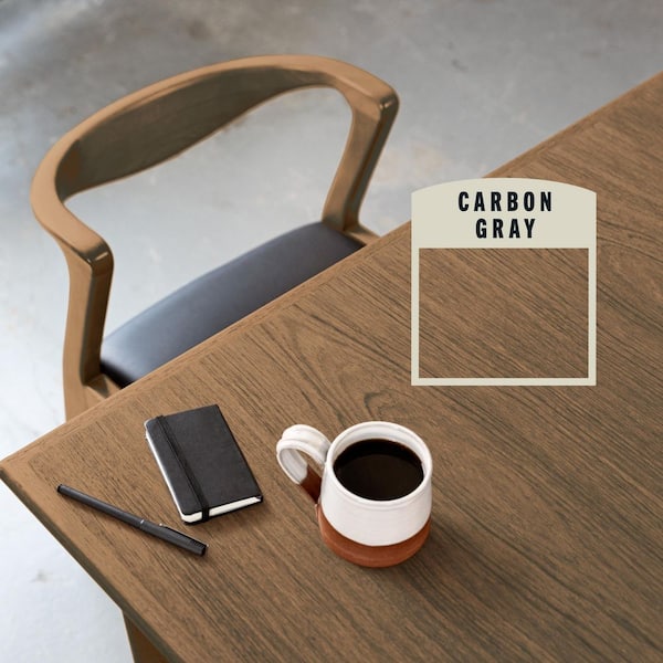 8 oz. Carbon Gray Premium Fast Dry Interior Wood Stain