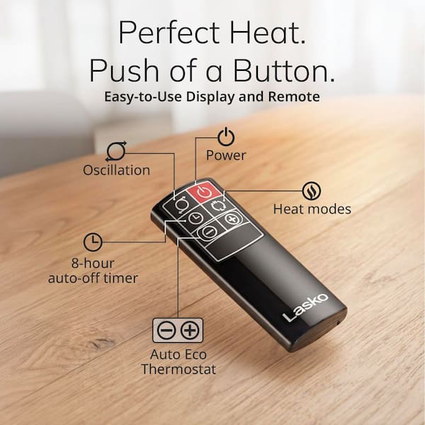 Lasko Tall Tower 1500-Watt Electric Ceramic Oscillating Space