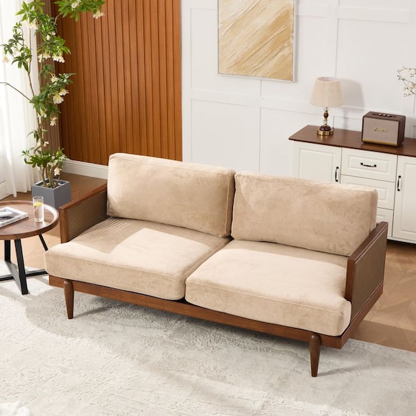CHRISTOPHER KNIGHT HOME Emir 72 in. Square Arm Polyester