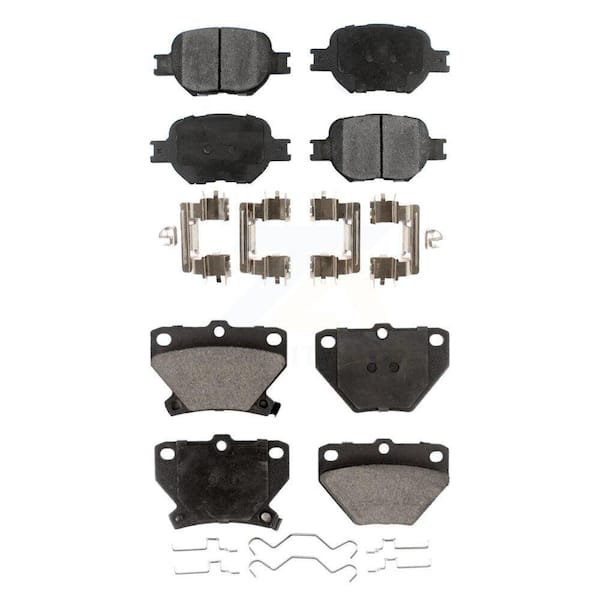 TEC Front Rear Ceramic Brake Pads Kit For Toyota Celica KTC-100408