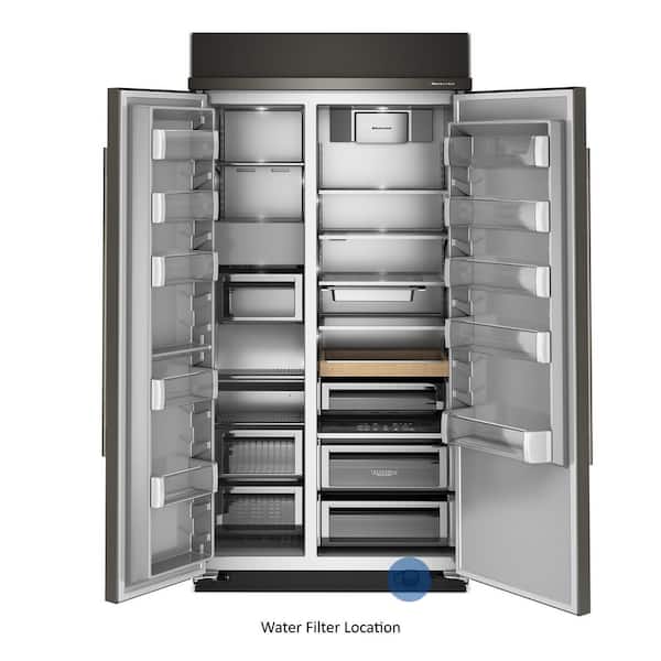 KitchenAid 42 in. 25.5 cu. ft. Built-In Side-by-Side Refrigerator