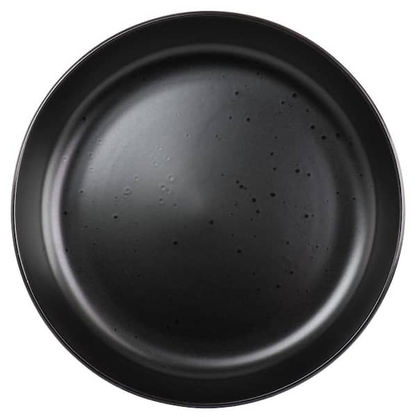 OUR TABLE Landon 24 fl. oz. 9.5 in. Pepper Black Round Stoneware Dinner  Bowl (Set of 6) - Yahoo Shopping