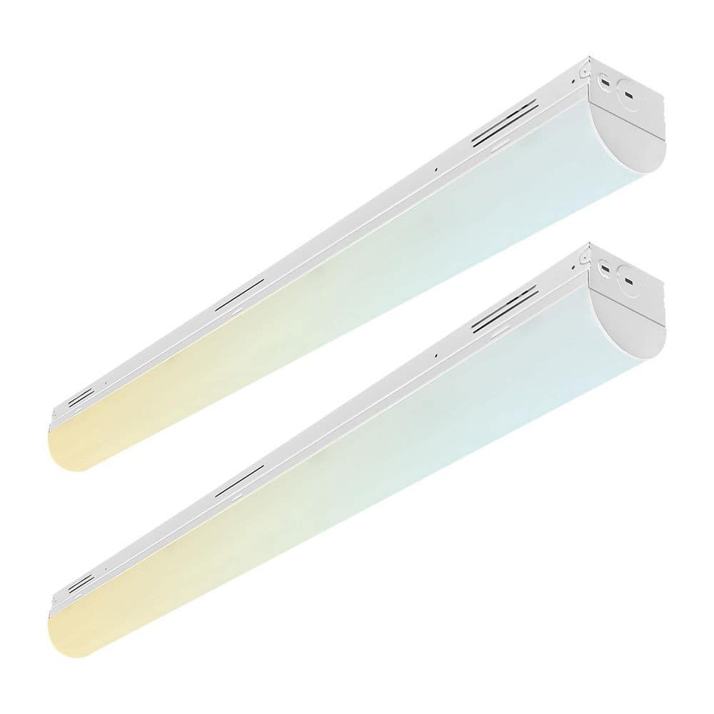 36 In. Integrated LED Linear Light, 5CCT, 13W-26W, Up to 4000LM, 110° Beam, Dimmable Shop Light, Damp Rated, UL 2 Pack price history on PriceWatchPro