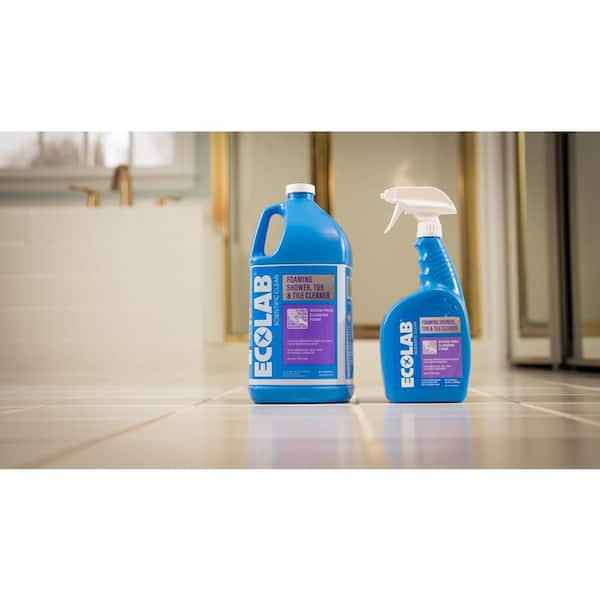 Ecolab 1 gal. Foaming Shower, Tub and Tile Cleaner (4-Pack)