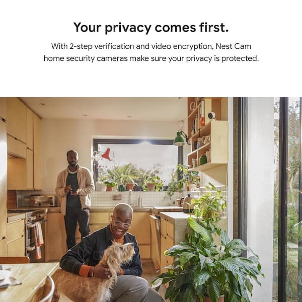 Google Nest Cam - Indoor Wired Smart Home Security Camera