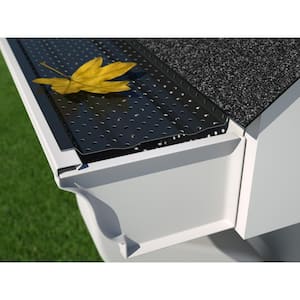 5 in. x 4 ft. Smooth Flow Gutter Cover (10-Pack)