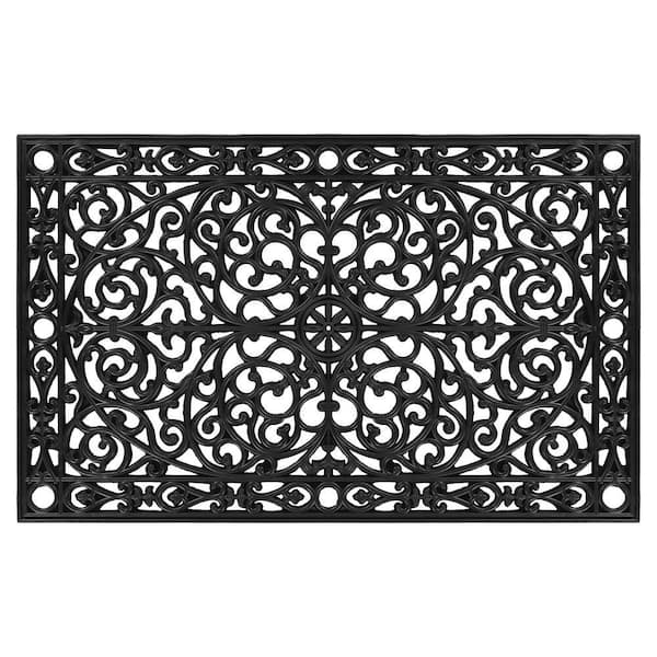 Gatsby Rubber Doormat, 2' x 3'