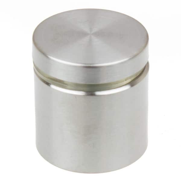 GlideRite 1-1/4 in. Dia x 1 in. L Stainless Steel Standoffs for Signs (4-Pack)