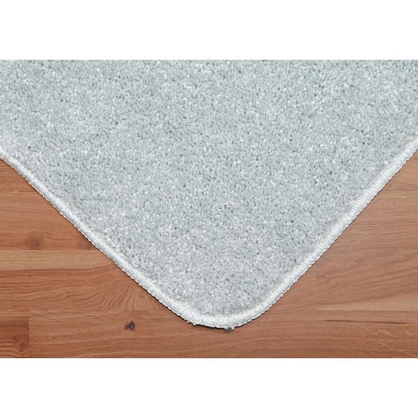 Gramercy Silver Solid Polypropylene 3-Piece Bath Mat Set