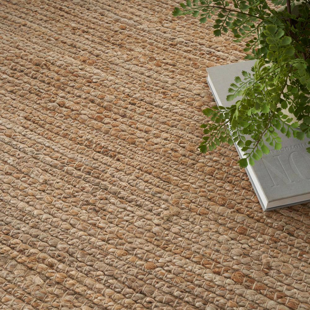 Natural Jute Flatwoven 8' x 10' Reversible Area Rug
