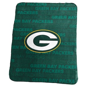 Green Bay Packers Multi-Colored Classic Fleece Throw