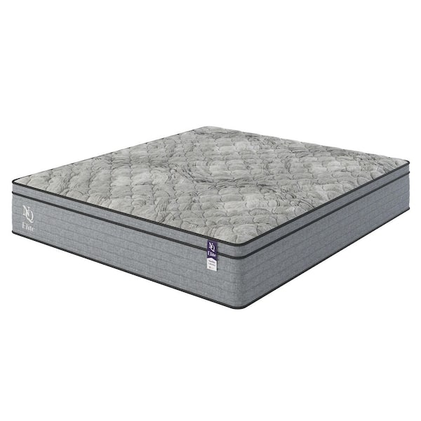 12 in. Queen Medium Firm Hybrid Mattress, Gel Memory Foam and Coil Fill, Tight Top, in a Box, Cooling