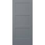 36 in. x 80 in. Birkdale Stone Stain Smooth Hollow Core Molded Composite Interior Door Slab