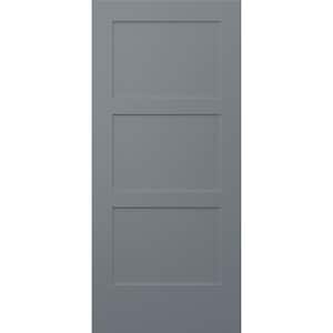 36 in. x 80 in. Birkdale Stone Stain Smooth Hollow Core Molded Composite Interior Door Slab