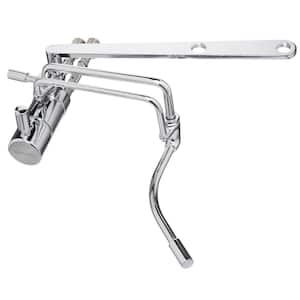 Side-Mounted All Metal Adjustable Spray Wand Dual Temperature Non- Electric Bidet Attachment in Chrome
