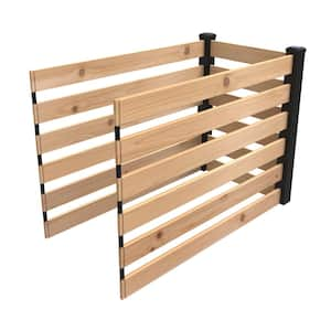 Haven 2 ft. x 4 ft. Cedar Compost Bin Expansion Kit