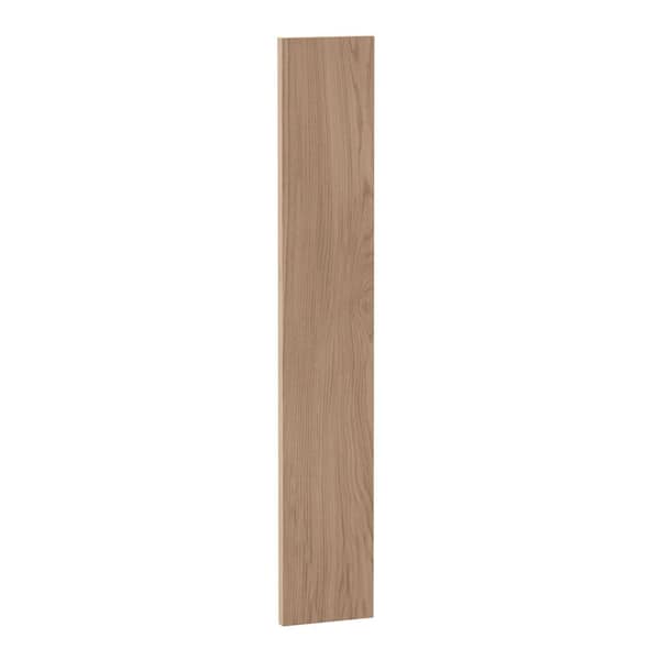 Hampton Bay Sinclair 6 in. W x 0.75 in. D x 36 in. H Wall Filler in Shaker Light Oak