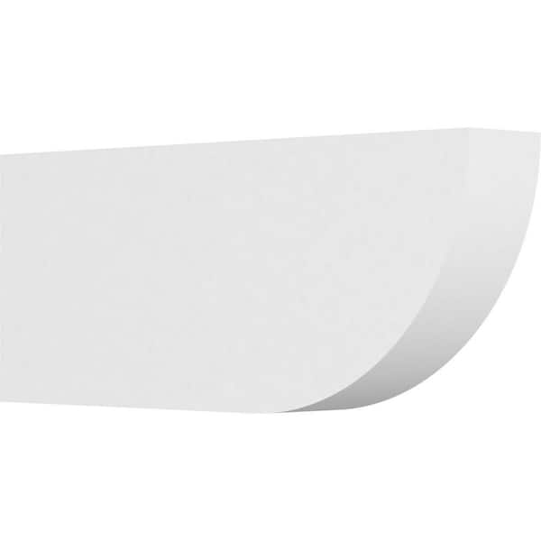 Ekena Millwork 4 in. x 10 in. x 24 in. Standard Durham Architectural Grade PVC Rafter Tail Brace