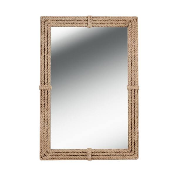 Kenroy Home Large Rectangle Natural, Big Rectangle Wall Mirror