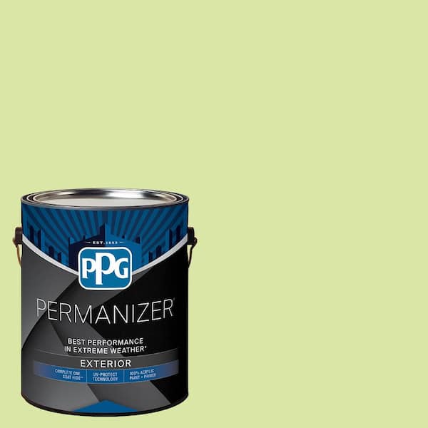 PERMANIZER 1 gal. PPG1217-4 Mermaid Tears Semi-Gloss Exterior Paint