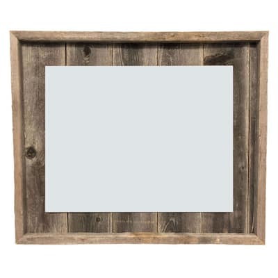 Rustic Canvas Series 11 in. x 14 in. Weathered Gray Floating Frame for Oil  Paintings and Wall Art
